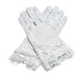 thumbnail image 1 of Sunvit-Panties Womens White Classic Lace Gloves - Short Floral Pattern, Ruffled Cuff, Stretchy One Size, Sun Protective for Wedding Daily Party Outfits,Size Free Size, 1 of 2