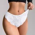 thumbnail image 1 of Sunvit-Panties Womens White Lace Panties - Size XL, Comfortable Low-Rise Nylon Spandex with Scalloped Edge, Breathable for Everyday & Special Occasion, 1 of 7