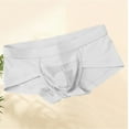 thumbnail image 1 of Sunvit-Panties Young Mens White Size M Trunk Underwear - Cotton Blend with 5% Spandex, Breathable Mesh Pouch, Chafe-Free for Everyday & Active Wear, 1 of 3