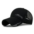 thumbnail image 1 of Sunvit Solid Mesh Baseball Cap Adjustable Twill Mesh Trucker Hat, 1 of 9