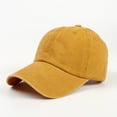 thumbnail image 1 of Sunvit Unisex Washed Dyed Cotton Adjustable Solid Baseball Cap, 1 of 8