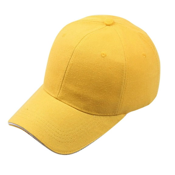 Sunvit Womens Baseball Caps- Women Baseball Cap Snapback Hat Hip-Hop Adjustable YE #395 Yellow