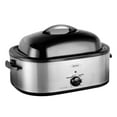 Sunvivi 20 Quart Stainless Steel Large Electric Roaster, SelfBasting