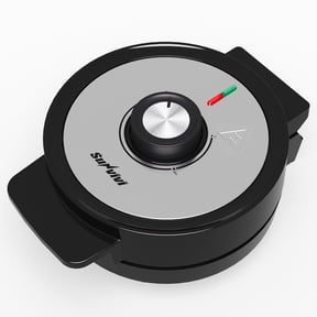 Sunvivi 5 Heart-Shaped Waffle Maker with Adjustable Temp
