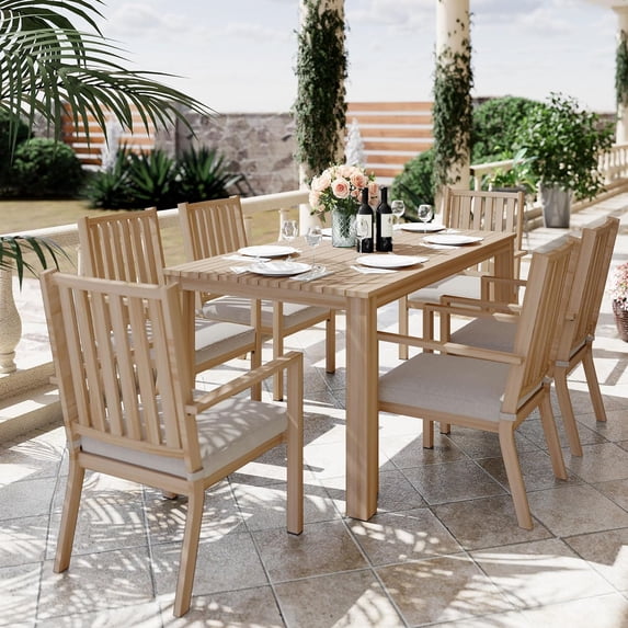 Sunvivi Outdoor Patio Dining Furniture Set