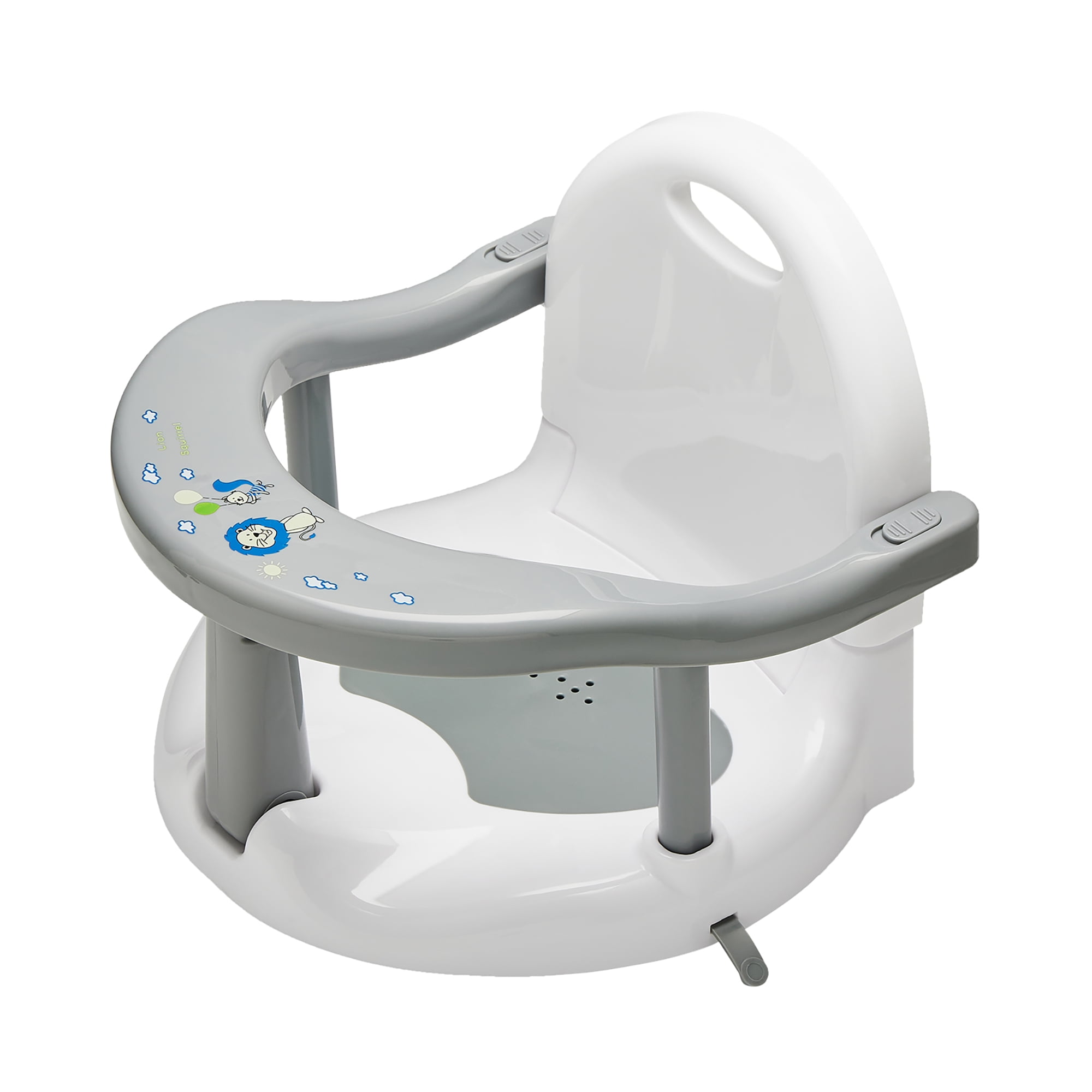 Sunwanar Foldable Baby Bath Seat Baby Shower Chair Anti-Tipping Bath ...