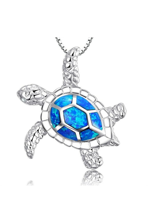 Women's Necklace Turtle Animal Necklace Jewelry Necklace Beach Necklace