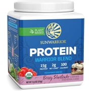 Sunwarrior Warrior Blend Berry Vegan Protein Powder 15 Servings