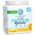 thumbnail image 1 of Sunwarrior Vegan Hydration Clear Protein Powder Water Mix, Peach Mango, 14.8 oz, 1 of 7