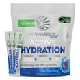 thumbnail image 1 of Sunwarrior Active Hydration Electrolyte Powder, Blue Raspberry, 4.44 oz (18 Stick Packs), 1 of 6