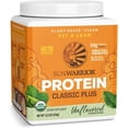 thumbnail image 1 of Sunwarrior Classic Plus Protein Natural Organic Vegan Protein Powder with BCAA 375g, 1 of 8