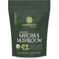 thumbnail image 1 of Sunwarrior Organic Be Well Matcha Mushroom Powder 90g Pouch (30 SRV), 1 of 8