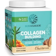 Sunwarrior Vegan Collagen Churro Protein Powder with Biotin & Hyaluronic Acid 20 Servings