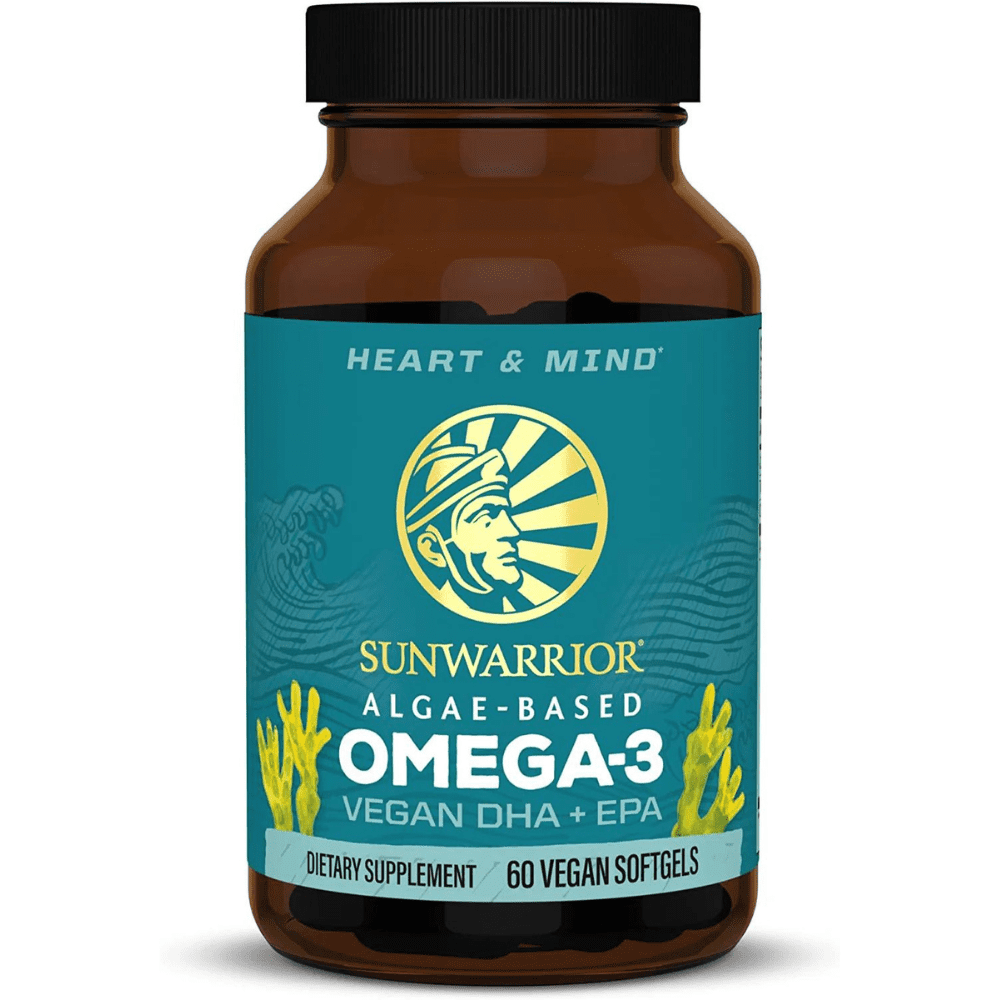 Sunwarrior Vegan Omega 3 Fish Oil Supplement Omega 3 DHA & EPA for