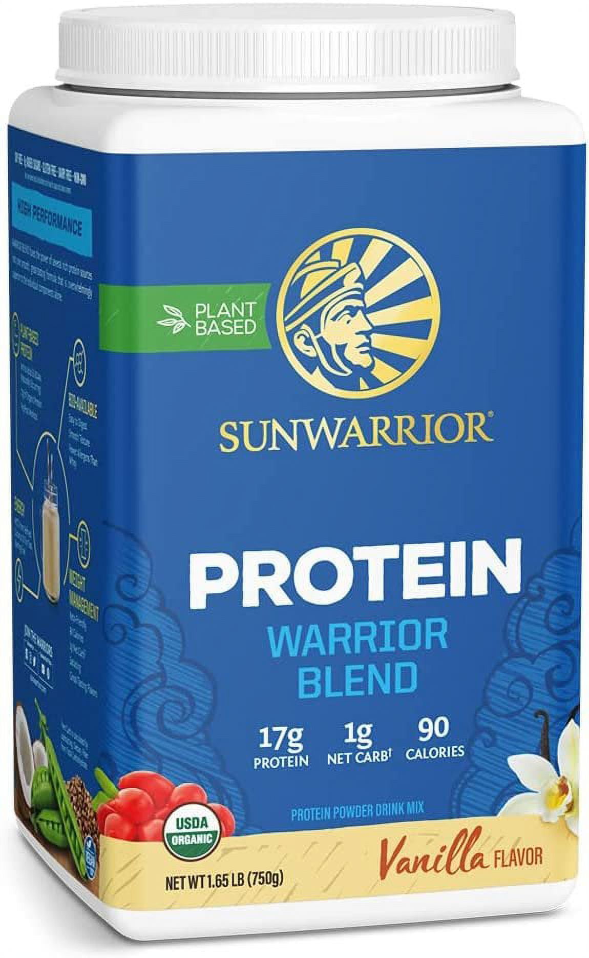 Sunwarrior Vegan Protein Powder with BCAA Organic Hemp Seed Protein
