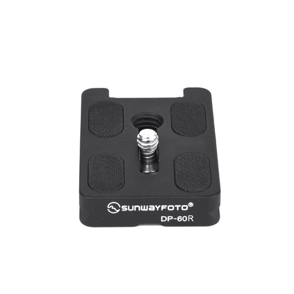 SUNWAYFOTO DP-60R 60mm Universal Arca Swiss Quick-Release Plate,1/4" & 3/8" Screw