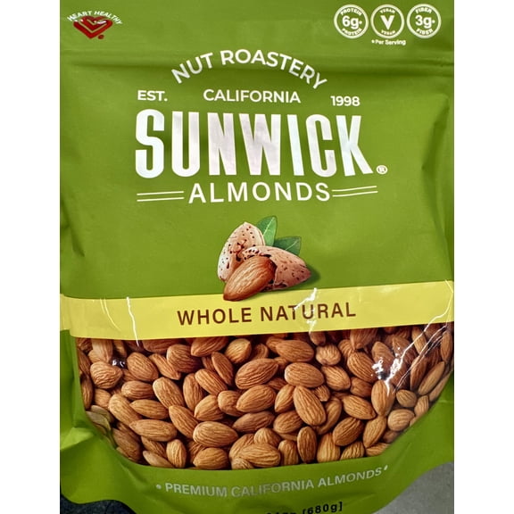 Sunwick Almonds Whole Natural