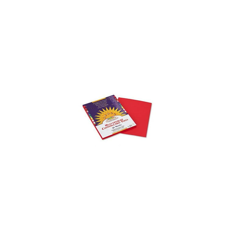 Colorations® Construction Paper, Holiday Red - 12 x 18, 200 Sheets