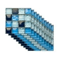 thumbnail image 1 of Sunxin 10 Pieces of Mosaic Tile Tiling10Pcs Self-Adhesive Bathroom Kitchen Decor Home Wall 3D Tile Sticker, 1 of 7