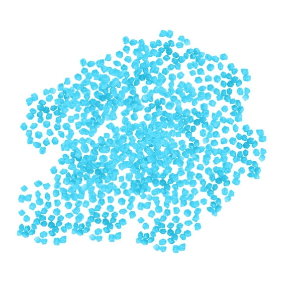 Sunxin 3-5Mm Seven-Color Luminous Sand 4000Pc Light Bluecolorful Luminous Sand Fish Tank Garden Micro Color Luminous Fluorescent Small Gravel