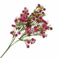 thumbnail image 1 of Sunxin Artificial Flowers Exquisite 5 Petal Soft Silicone Starry Sky Artificial Flowers for Home Decoration Bridal Bouquet Wedding Decoration Flower Photography Props Ideal for Party and Event, 1 of 7