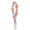thumbnail image 1 of Sunxin Bohemian Hand-Woven Keychain Wrist Strap, Nordic-Style Small Daisy Flower Mobile Phone Lanyard Fboho Handmade Macrame Keychain Wristlet Keychain Keychain Weave Exquisite Keyring Holder, 1 of 8