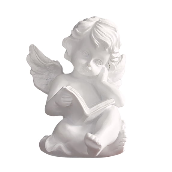 Sunxin Desktop Ornament Praying Cherub Adorable Cherubs Statues Figurine Indoor Outdoor Home, 1 Pc Angel Figurine