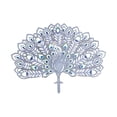 thumbnail image 1 of Sunxin Desktop Ornament Realistic Statue Decor 2024New Metal Outdoor Statue Statue Garden Decor Beautiful Yard Art Decoration Party Wedding Outdoor Sculpture, 1. Peacock Statue, 1 of 5
