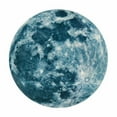 thumbnail image 1 of Sunxin the Glow-In-The-Dark Moon Wall Is Covered with 40Cm of Green Light3D Large Moon Removable Glow in the Dark Sticker Planet Decal Solar System Decoration for Room Wall Or Ceiling Wall Art, 1 of 8
