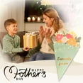 thumbnail image 1 of Sunxin Greeting Card Happy Mother'S Day Greeting Card Bouquet Shape Three Colors with Warm Envelope, 1× Greeting Card, 1 of 6