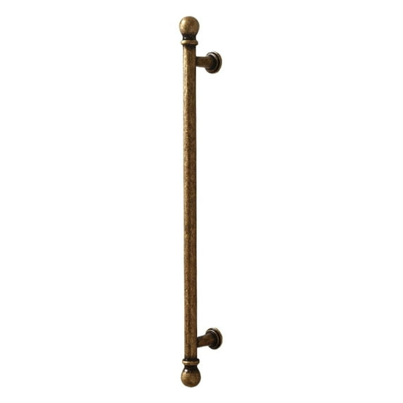 Sunxin Hangs 10 Inch (256 Mm) Antique Copper Cabinet Pull Kitchen Cabinet Hardware Drawer Pulls Suitable for Cabinet Drawer Handles and Dressers, 1X Handle