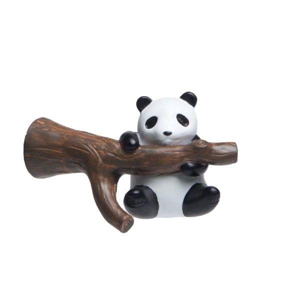 Sunxin Hangs 5 Cute Panda Tree Branch Creative 3D Buckle Refrigerator Stickers, 1* Panda 3D Fridge Magnet