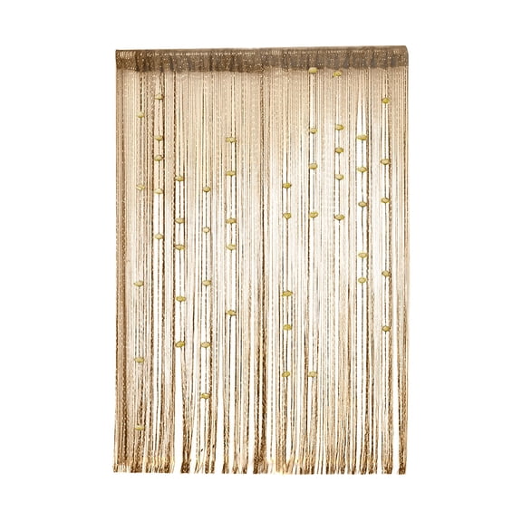 Sunxin Hangs Thread Door Curtain for Doorways Privacy Door Country String Curtain with Roses String Door Curtain Window Decoration Room Divider Hanging Tassel Curtain for Home, 1X Door Curtain
