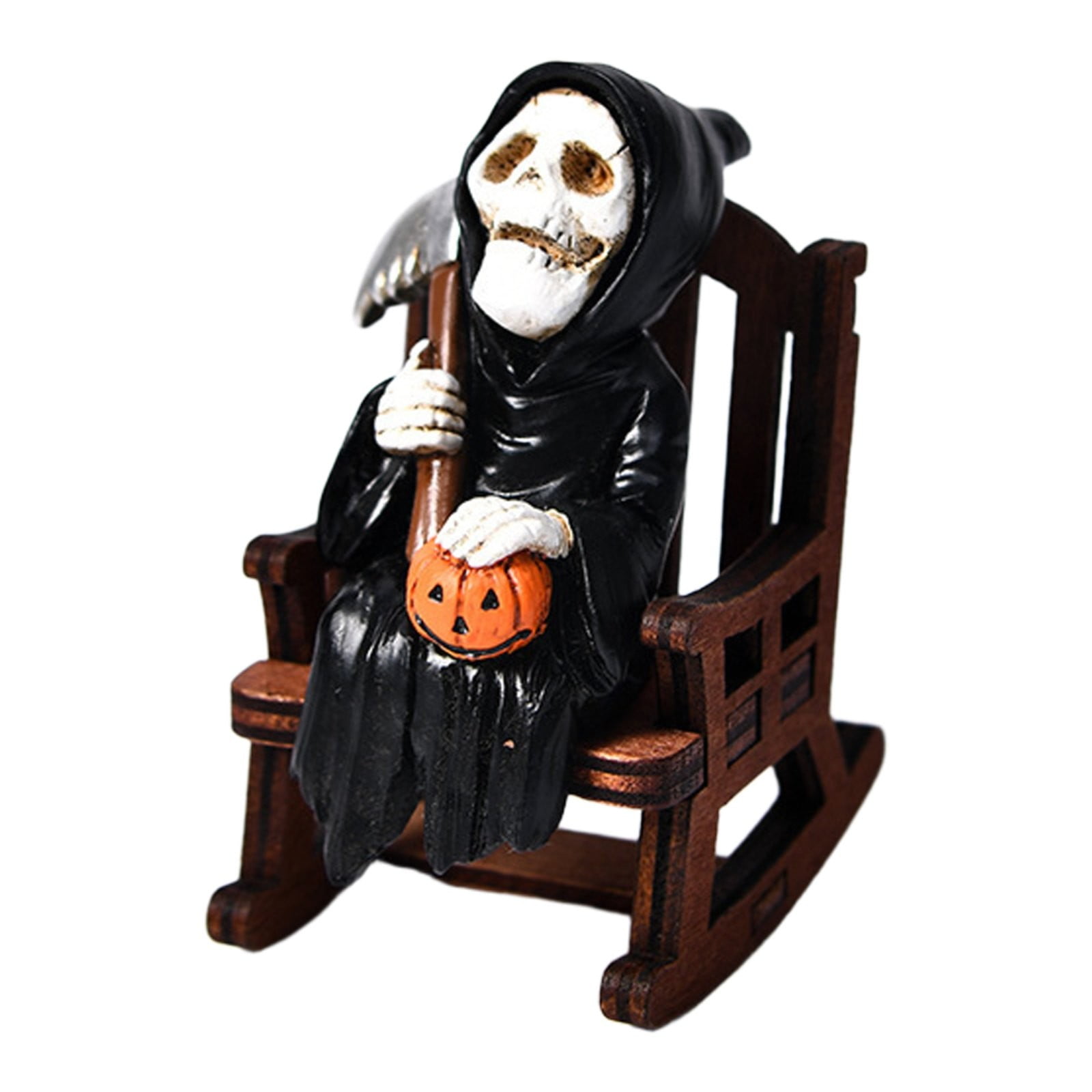 Sunxin An Interesting Desktop Ornament Featuring A Black-Clad Skull and ...