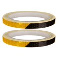 thumbnail image 1 of Sunxin Luminous Safety Equipment, Wheel and Body Stickers, Reflective Stickers in Black and Orange2Pc Luminous Equipment Stickers Bicycle Motorcycle Wheel Stickers Bicycle Reflective Stickers, 1 of 9