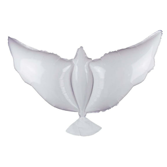 Sunxin Party Flag Balloon Set 1Pcs Peace Balloons White Memorial Release Balloons Bird Balloons Ceremonies Party Decorations for Wedding Funeral Birthday Engagement Party, 1* Balloon