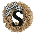 thumbnail image 1 of Sunxin Wreath for Front Door,Unique Last Name Year Round Front Door Wreath with Bow Welcome Sign Garland Creative 26 Letter Farmhouse Wreath for Front Door Spring,Summer Wreath, 1 of 3