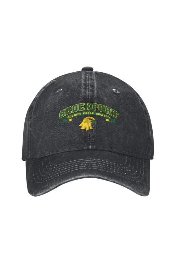 Suny College At Brockport Hat Adult Adjustable Classic Washed Casquette Cap Hat Baseball Cap