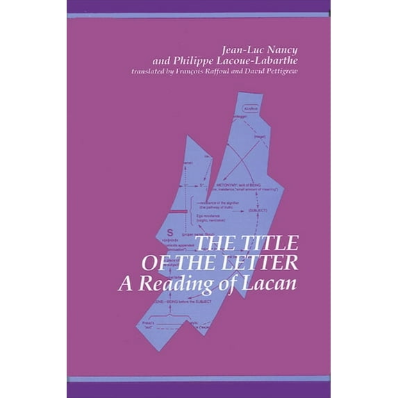 Suny Contemporary Continental Philosophy The Title of the Letter: A Reading of Lacan, (Paperback)
