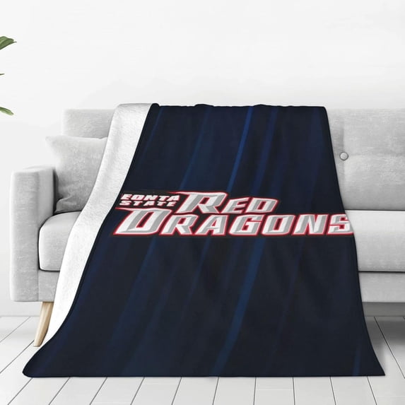 Suny Oneonta Fleece Blanket, Very Soft Microfiber Flannel Blanket for Couch Warm and Cozy for All Seasons, Star Background