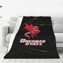 Suny Oneonta Logo Queen Blanket Lightweight Blanket For Bed, Sofa Microplush - Ultra Soft Warm Blanket