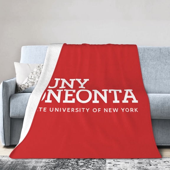 Suny Oneonta Ultra-Soft Micro Fleece Blanket Multi-Size Flannel Blanket
