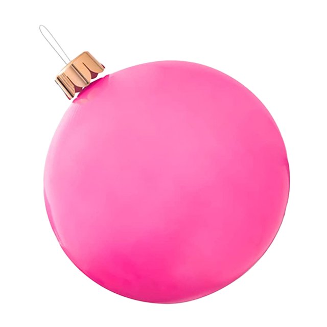 SunyaMood Christmas Inflatable Ball 8 Colors PVC Decorated Ball With Stakes To Fasten Ball