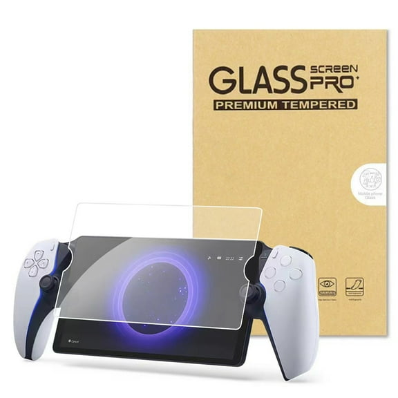 SunyaMood Tempered Film 0.33mm Ultra Clear Screen Protector Anti-Scratch for PS5 Portal