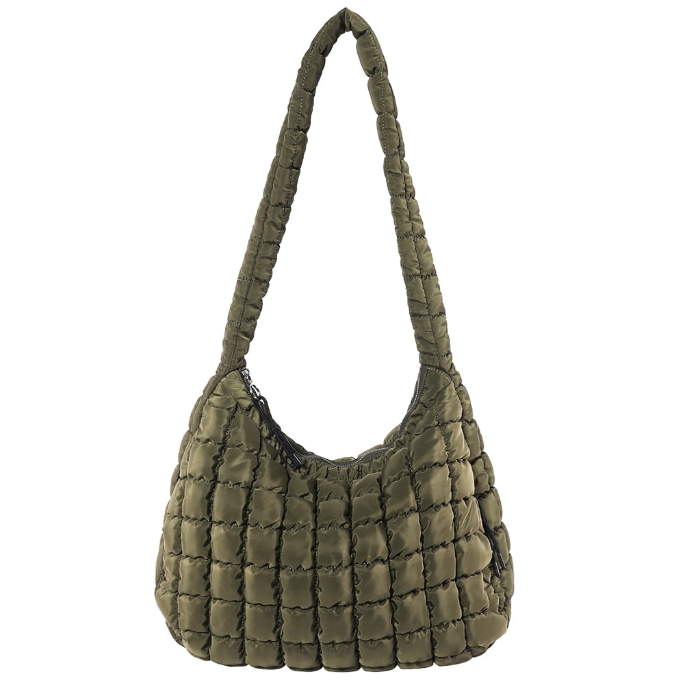 YONBEN Women's PU Shoulder Bag - Stylish & Practical Army Green Handbag - View #11