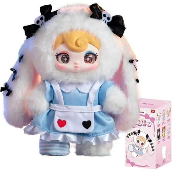 Sunycoco Sweet Rebel Series Blind Box Action Figures Mystery Box Cute Random Toys Birthday Gift Christmas Collectible Toy for Desktop Ornaments, 1PC