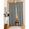 thumbnail image 1 of Sunyuer 100% Blackout Floral Curtains for Bedroom, Blossom Flower Patterned Curtains for Living Room,Thermal Insulated Farmhouse Drapes, Grommet Top 2 Panels, 1 of 15