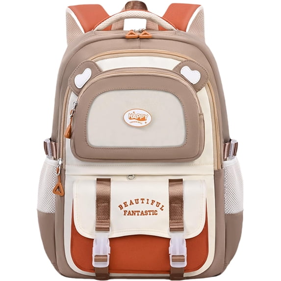 Sunyuer Aesthetic Backpack for Women, Kawaii Preppy Travel Laptop Backpacks for College Cute Large Waterproof Daypack