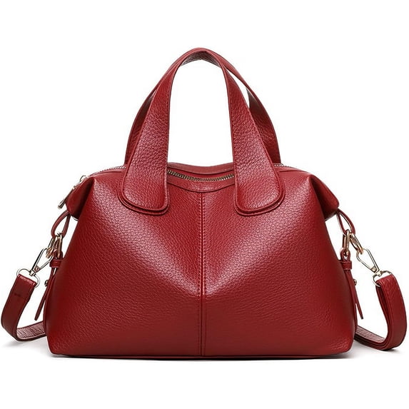 Sunyuer Crossbody Bags for Women Vegan Leather Top Handle Bag Trendy Handbags with Adjustable Strap