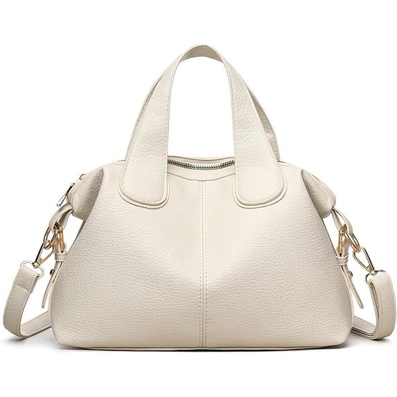 Sunyuer Crossbody Bags for Women Vegan Leather Top Handle Bag Trendy Handbags with Adjustable Strap